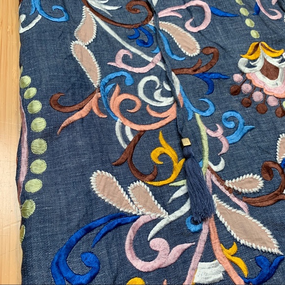 Anthropologie Dresses Anthropologie Holding Horses Embroidered